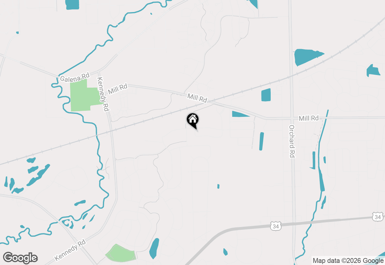 Map of 2606 Seeley Street, Yorkville, IL 60560