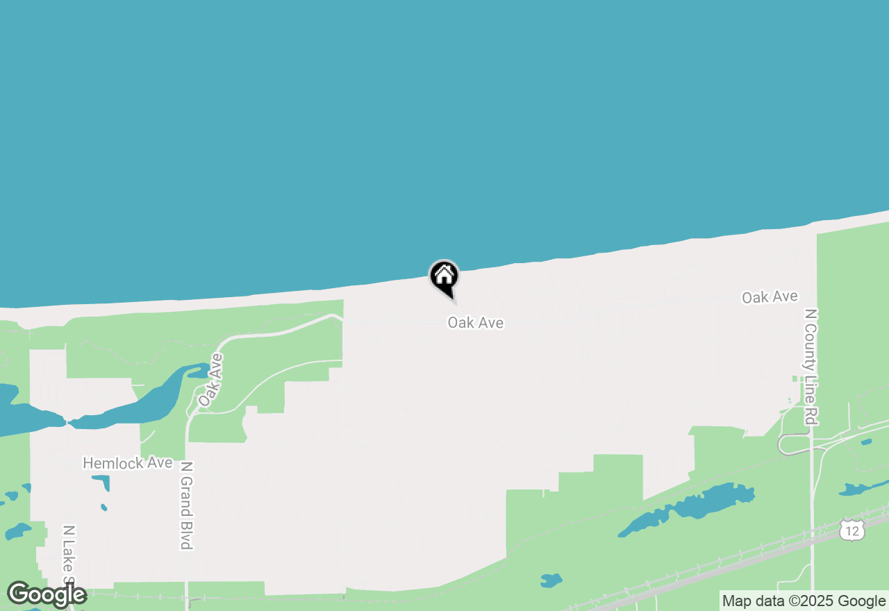 Map of 7705 Lake Shore Drive, Gary, IN 46403