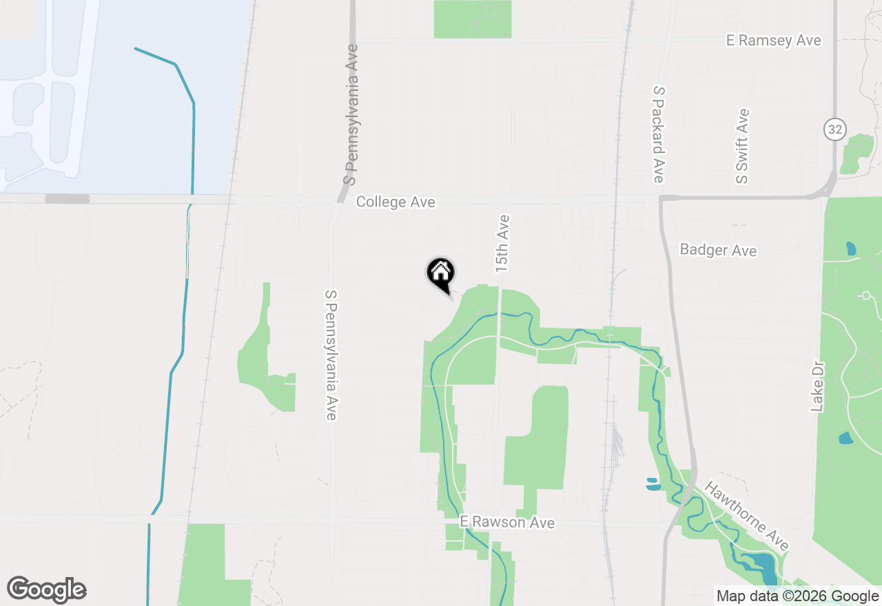 Map of 500 Parkway Dr, South Milwaukee, WI 53172