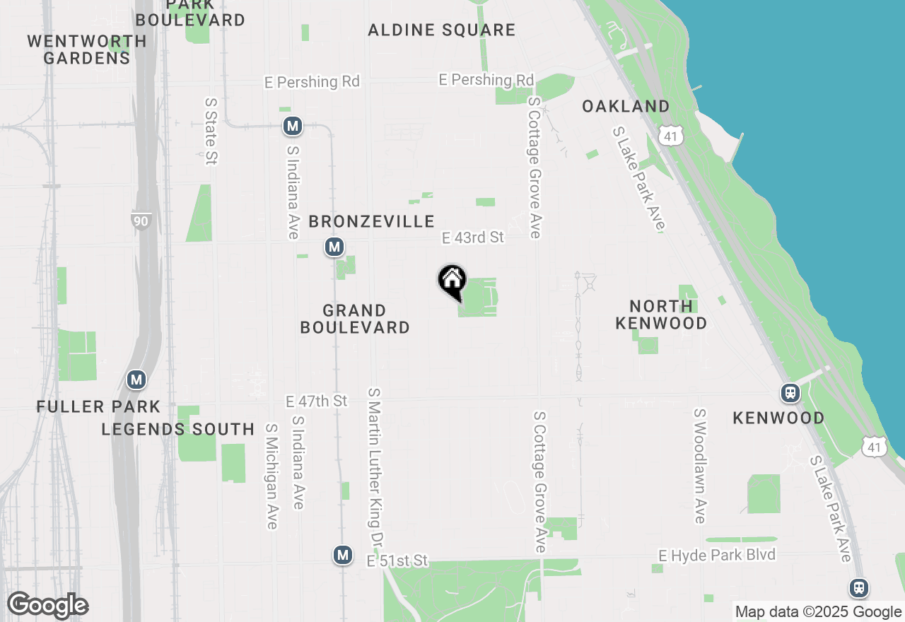 Map of 4448 S St. Lawrence Avenue, Chicago, IL 60653