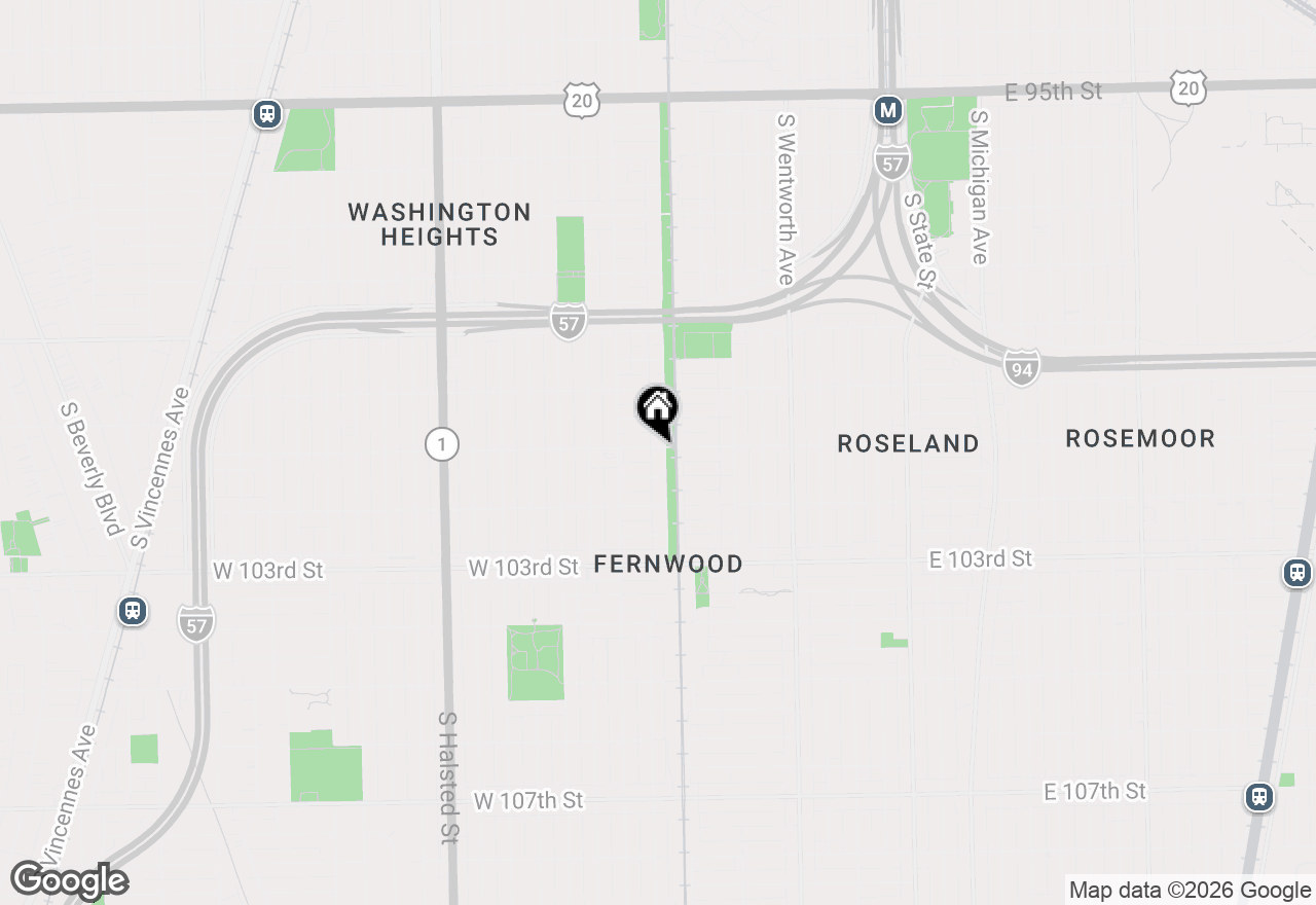 Map of 10100 S Eggleston Avenue, Chicago, IL 60628