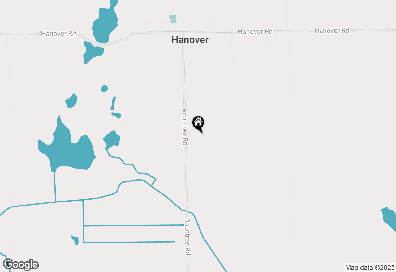 Map of 11713 Rountree Road, Hanover, MI 49241