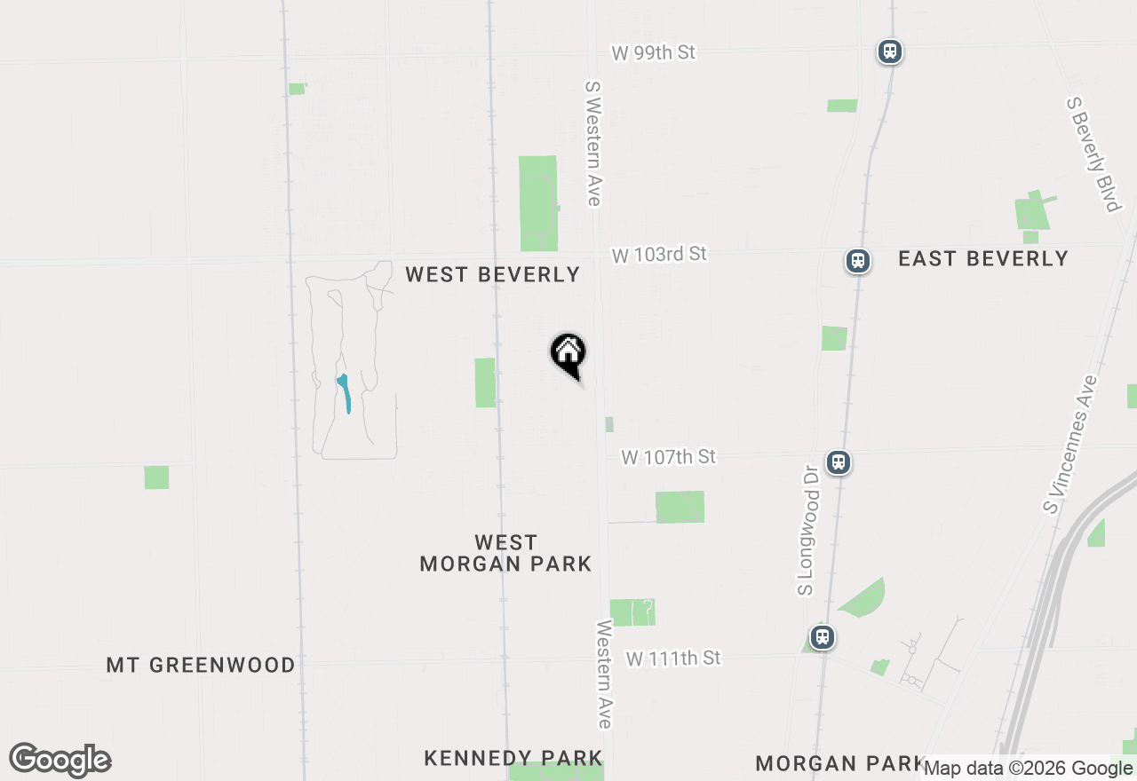 Map of 10542 S Artesian Avenue, Chicago, IL 60655