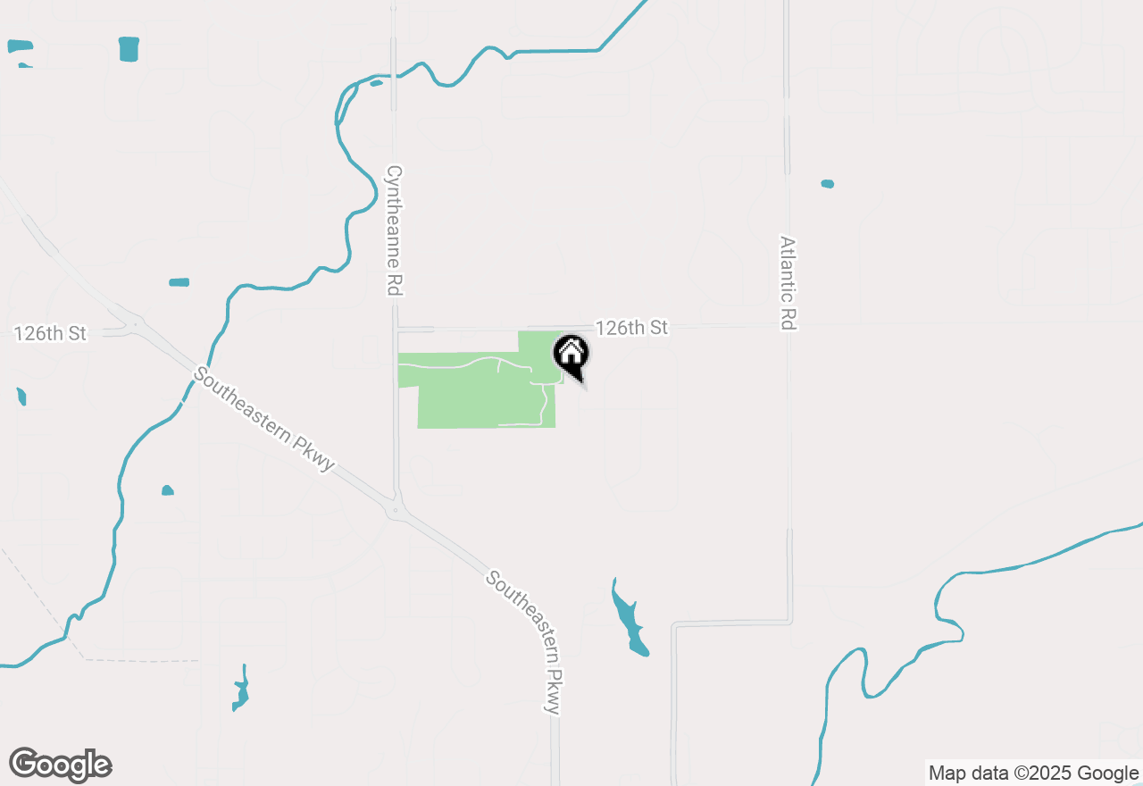 Map of 12536 Lowery Way, Fishers, IN 46037