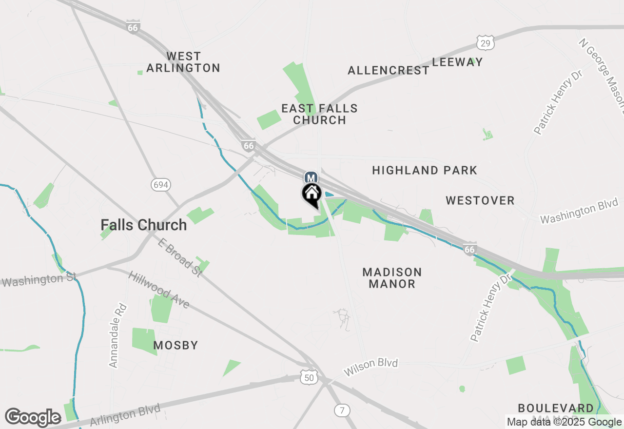 Map of 1800 N Tuckahoe Street, Arlington, VA 22205