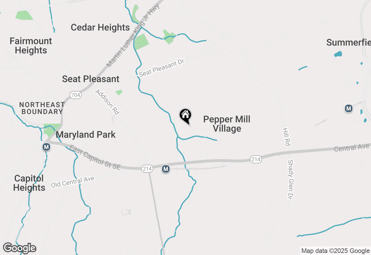 Map of 6604 Arlene Drive, Capitol Heights, MD 20743