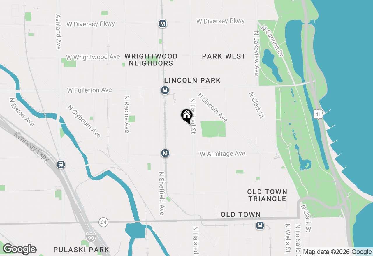 Map of 2137 N Dayton Street, Chicago, IL 60614