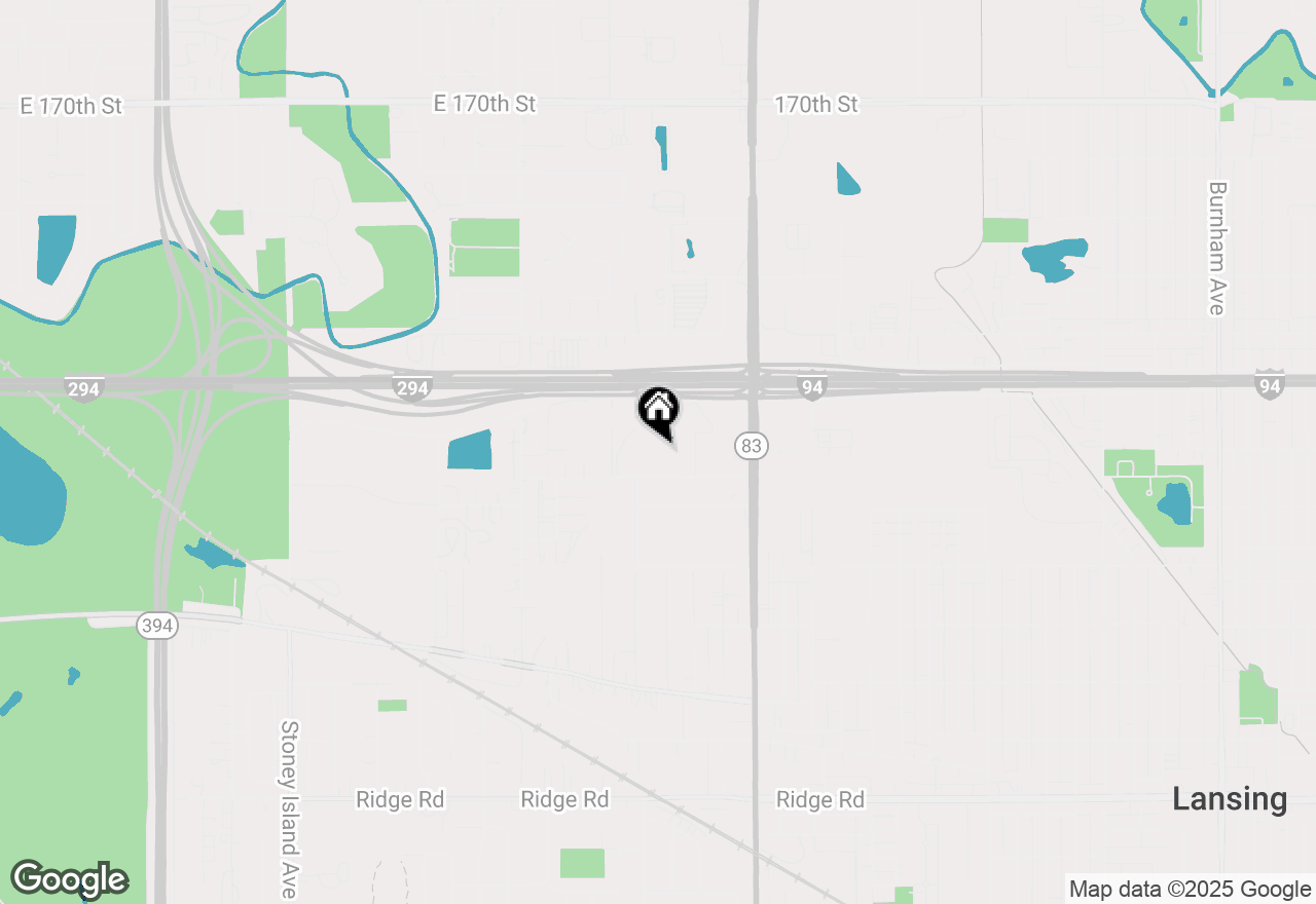 Map of 2306 Holiday Terrace #150, Lansing, IL 60438