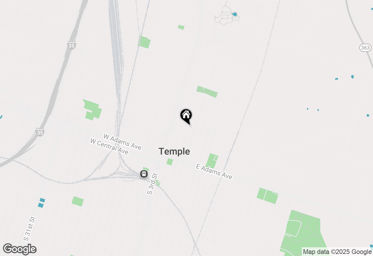 Map of 503 N Main Street, Temple, TX 76501