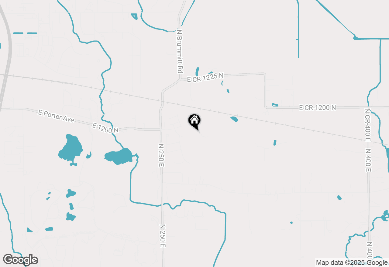 Map of 710 Idlewild Lane, Chesterton, IN 46304