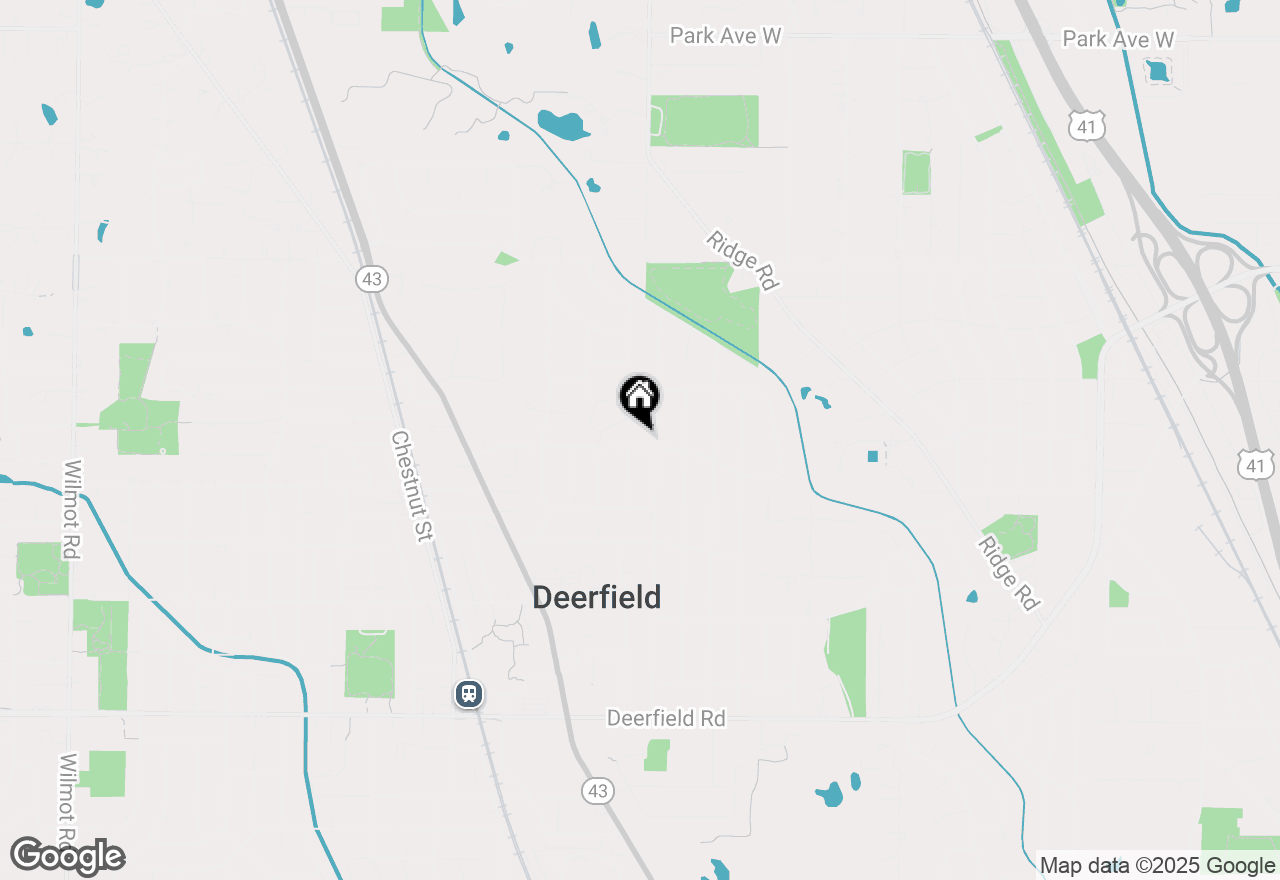 Map of 602 Warwick Road, Deerfield, IL 60015