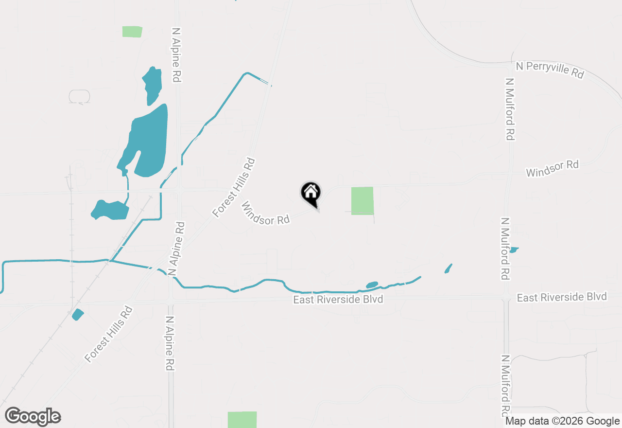 Map of 5103 Star Flower Terrace, Loves Park, IL 61111