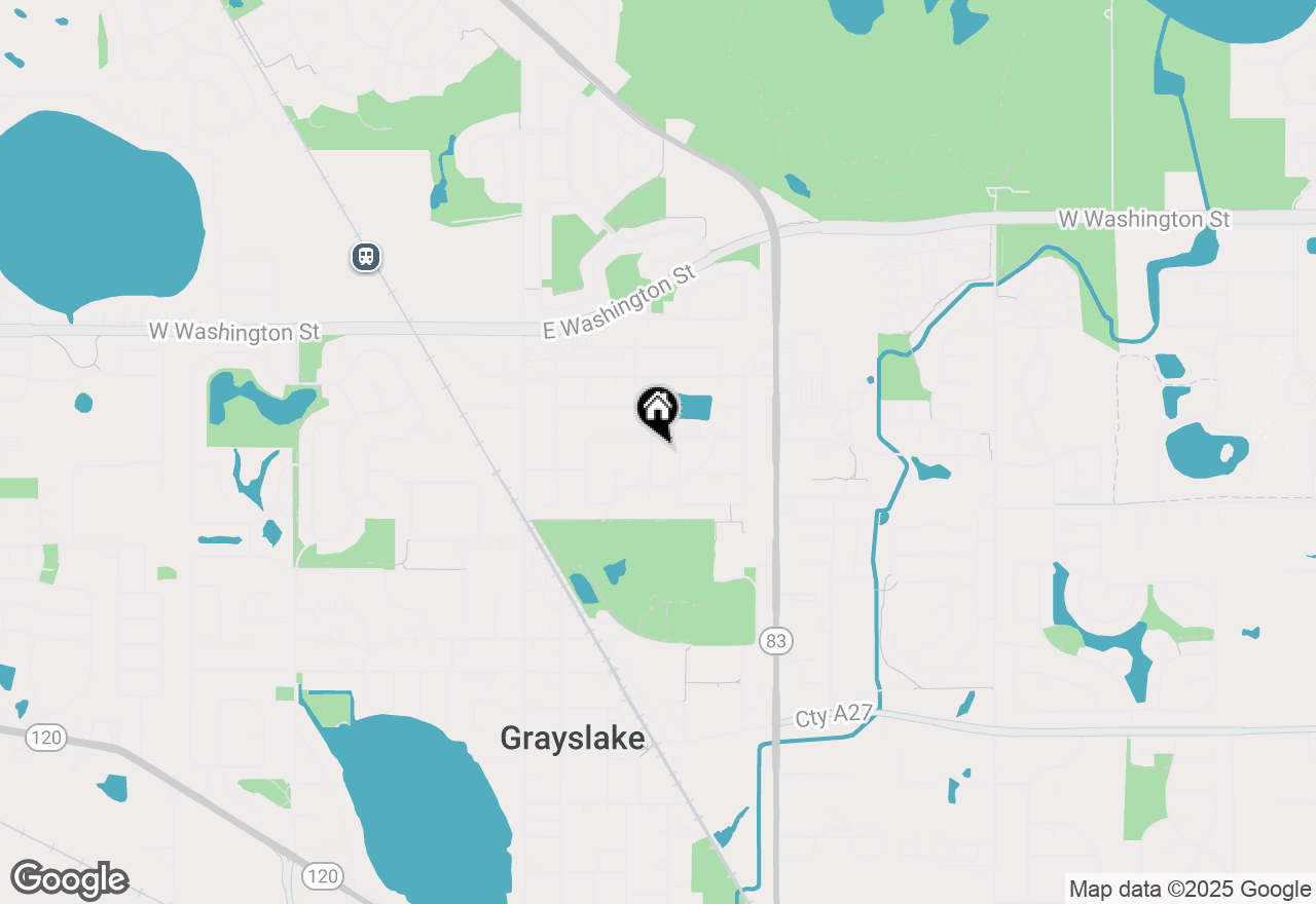 Map of 623 Kenilworth Street, Grayslake, IL 60030