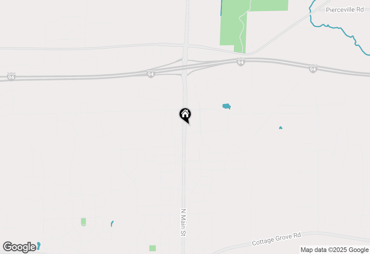 Map of N3451 County Road Dg, Fall River, WI 53532