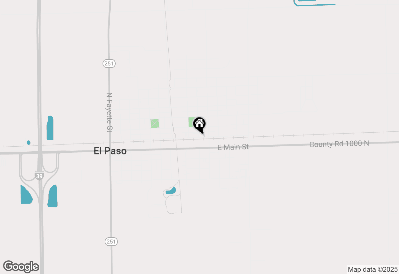 Map of 206 E Front Street, Granville, IL 61326