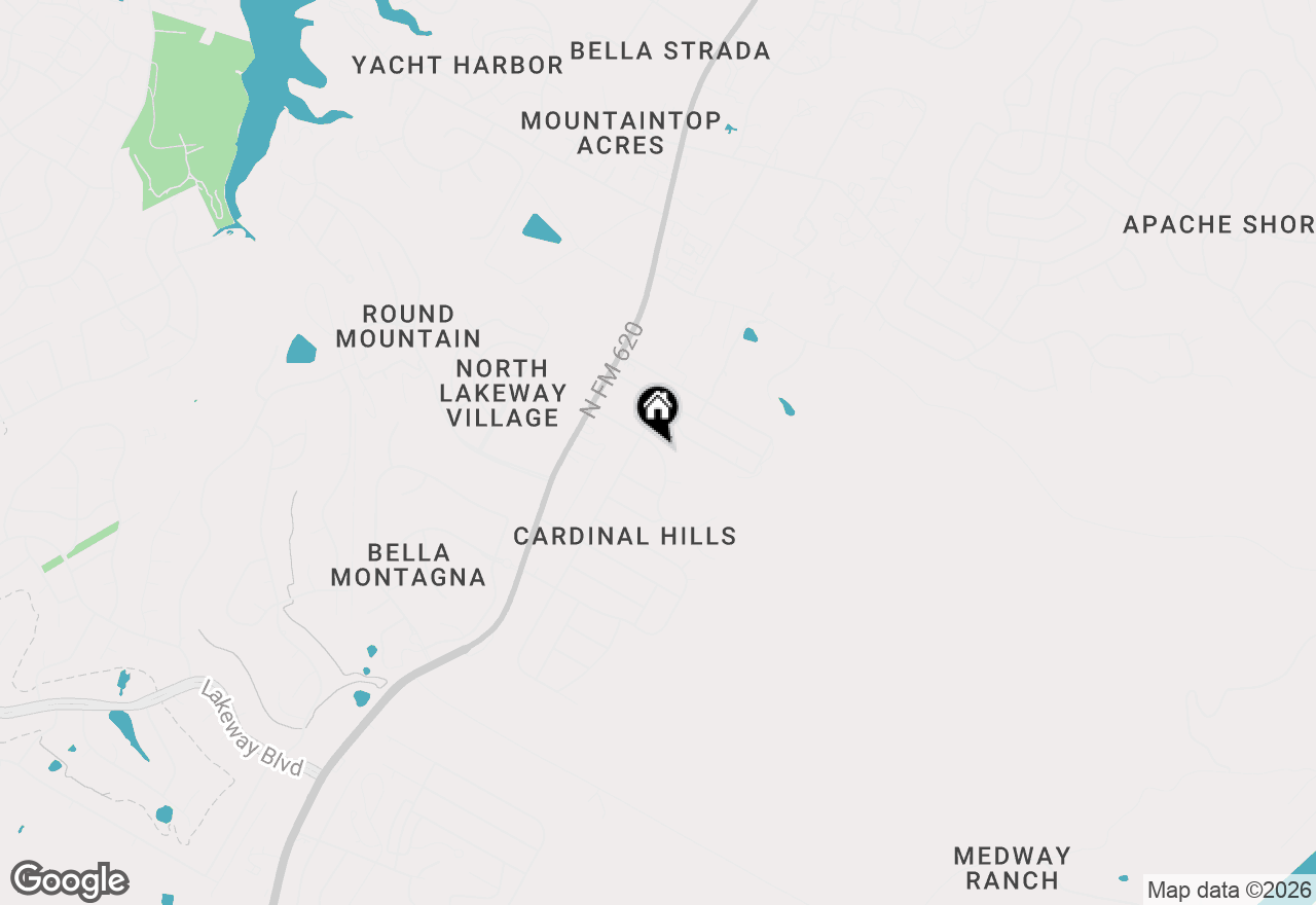 Map of 15208 Nightingale Ln, Austin, TX 78734