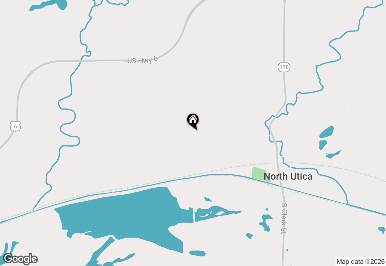 Map of 728 N 2853rd Road #1, Utica, IL 61373