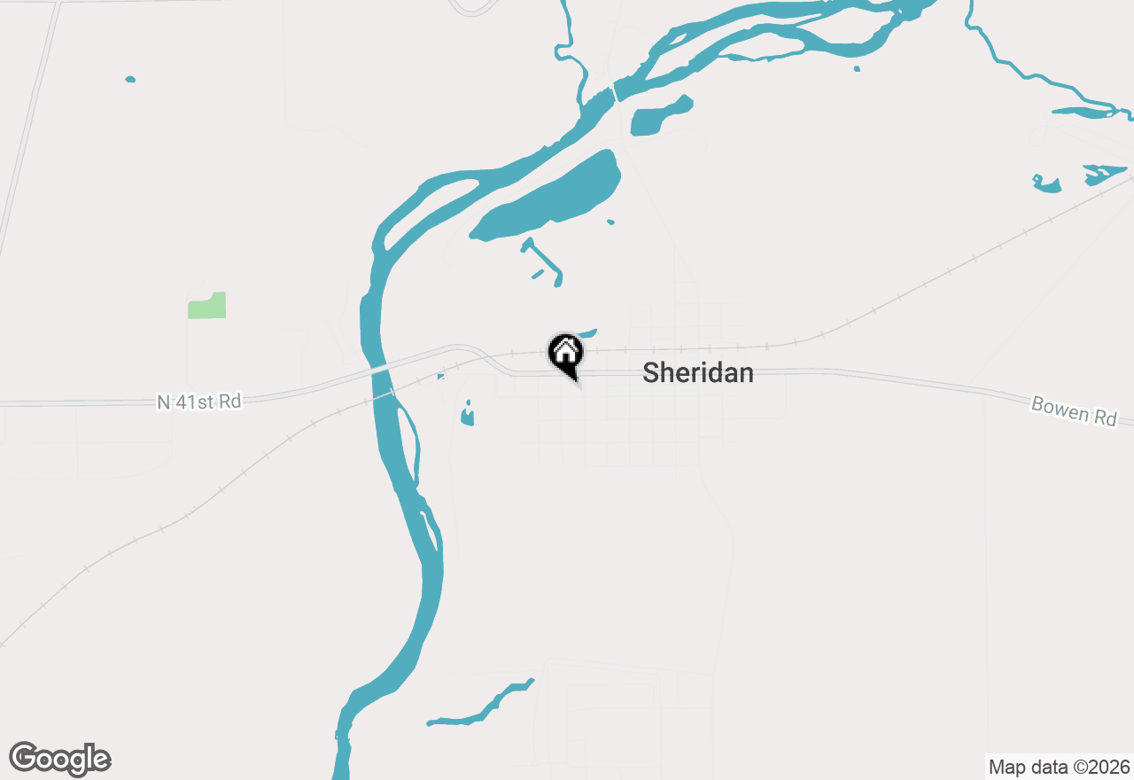 Map of 630 W Church Street, Sheridan, IL 60551