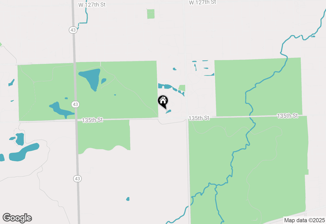 Map of 20 Spyglass Circle, Palos Heights, IL 60463