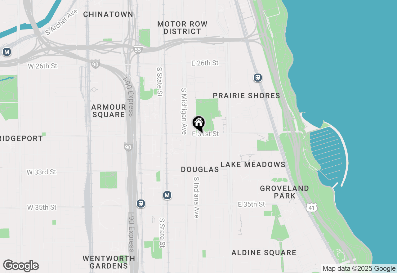 Map of 207 E 31st Street #5E, Chicago, IL 60616