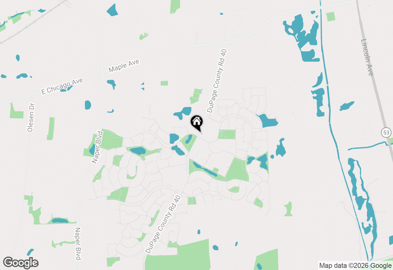 Map of 2234 Abbeywood Drive #C, Lisle, IL 60532