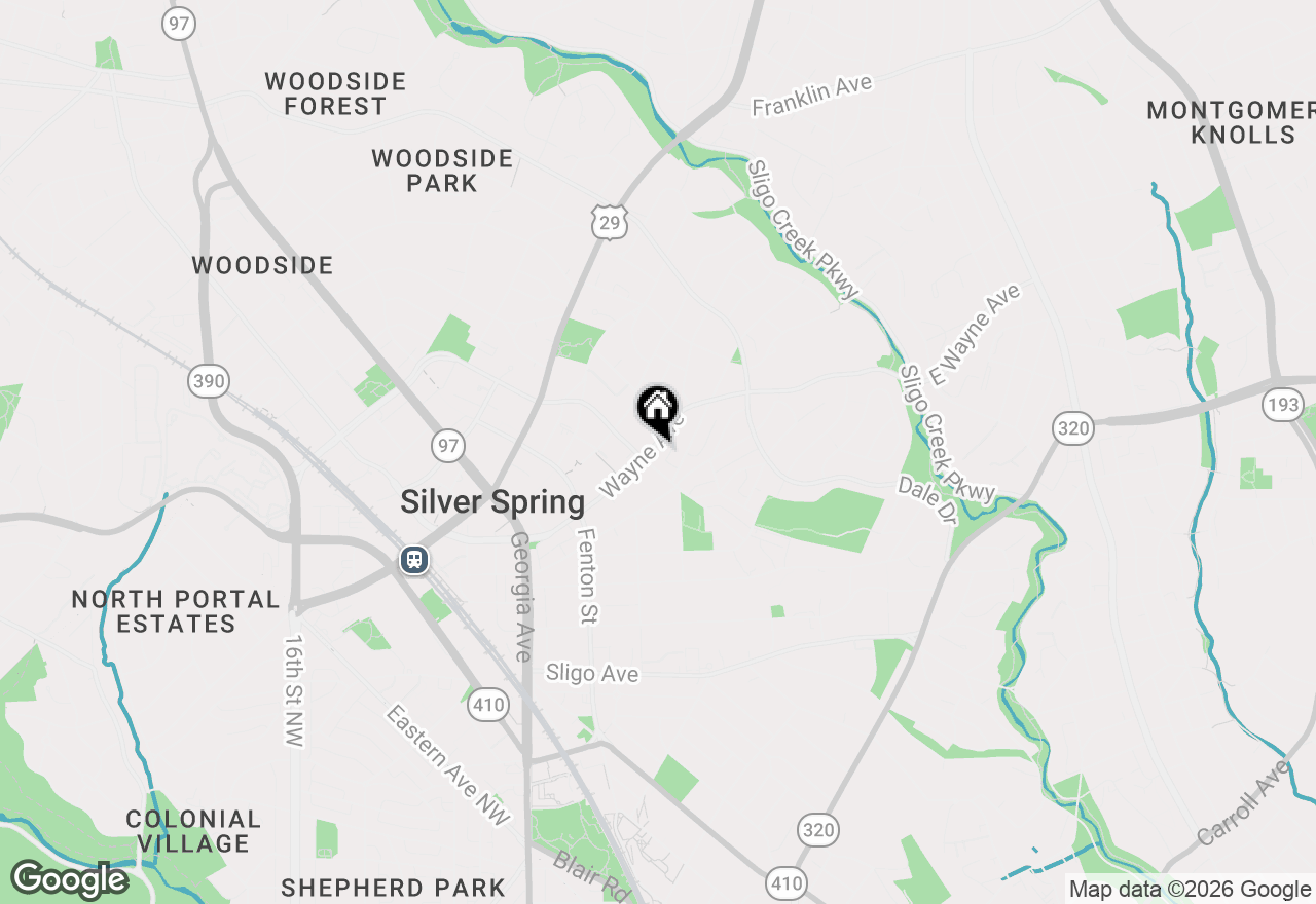 Map of 710 Wayne Avenue, Silver Spring, MD 20910