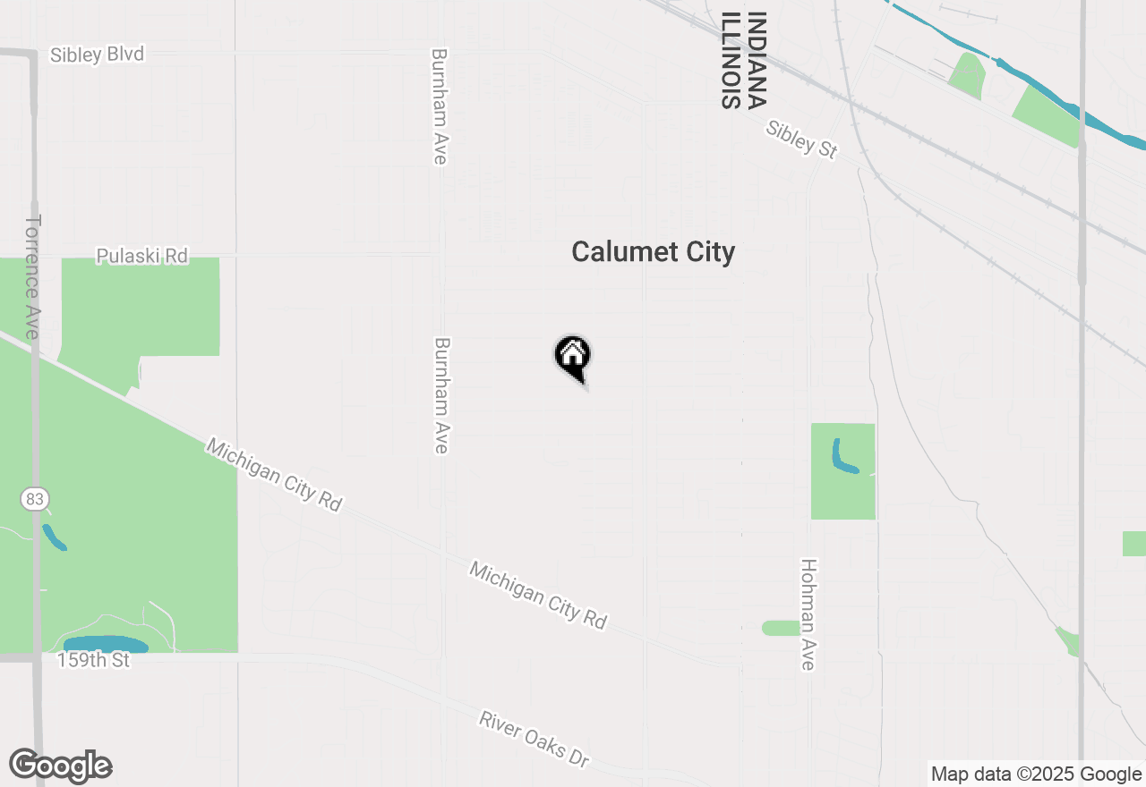Map of 320 157th Street, Calumet City, IL 60409