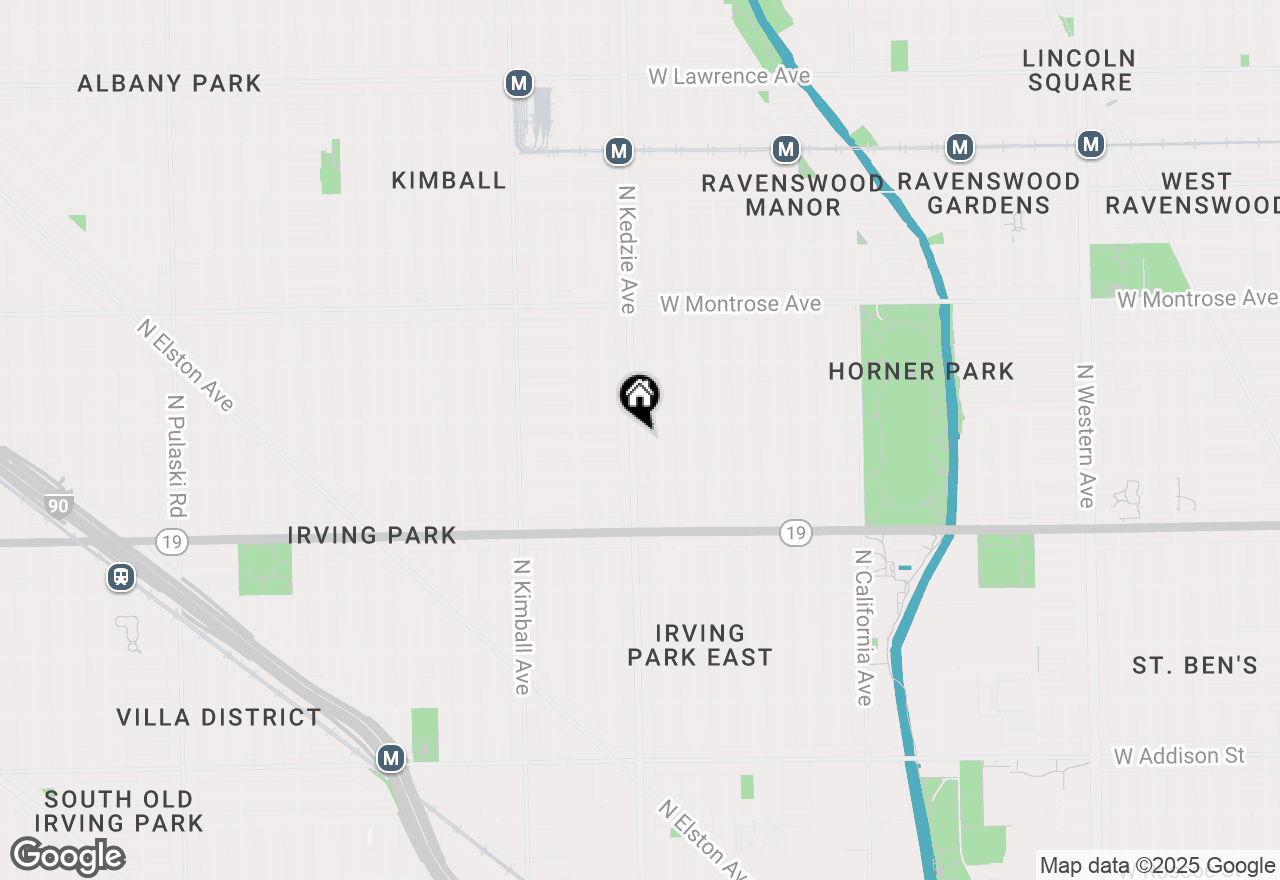 Map of 4141 N Kedzie Avenue #401, Chicago, IL 60618