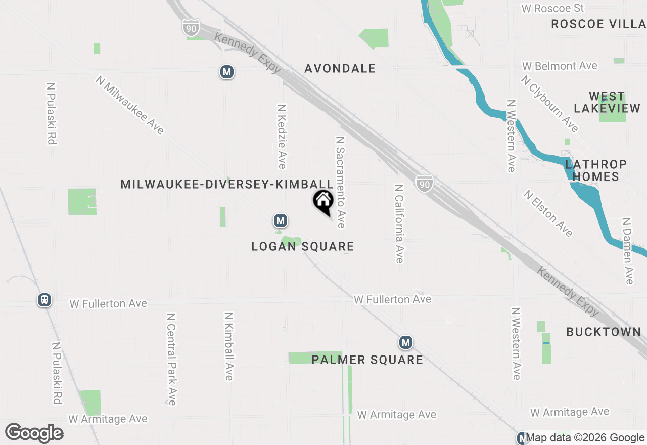 Map of 2630 N Whipple Street, Chicago, IL 60647