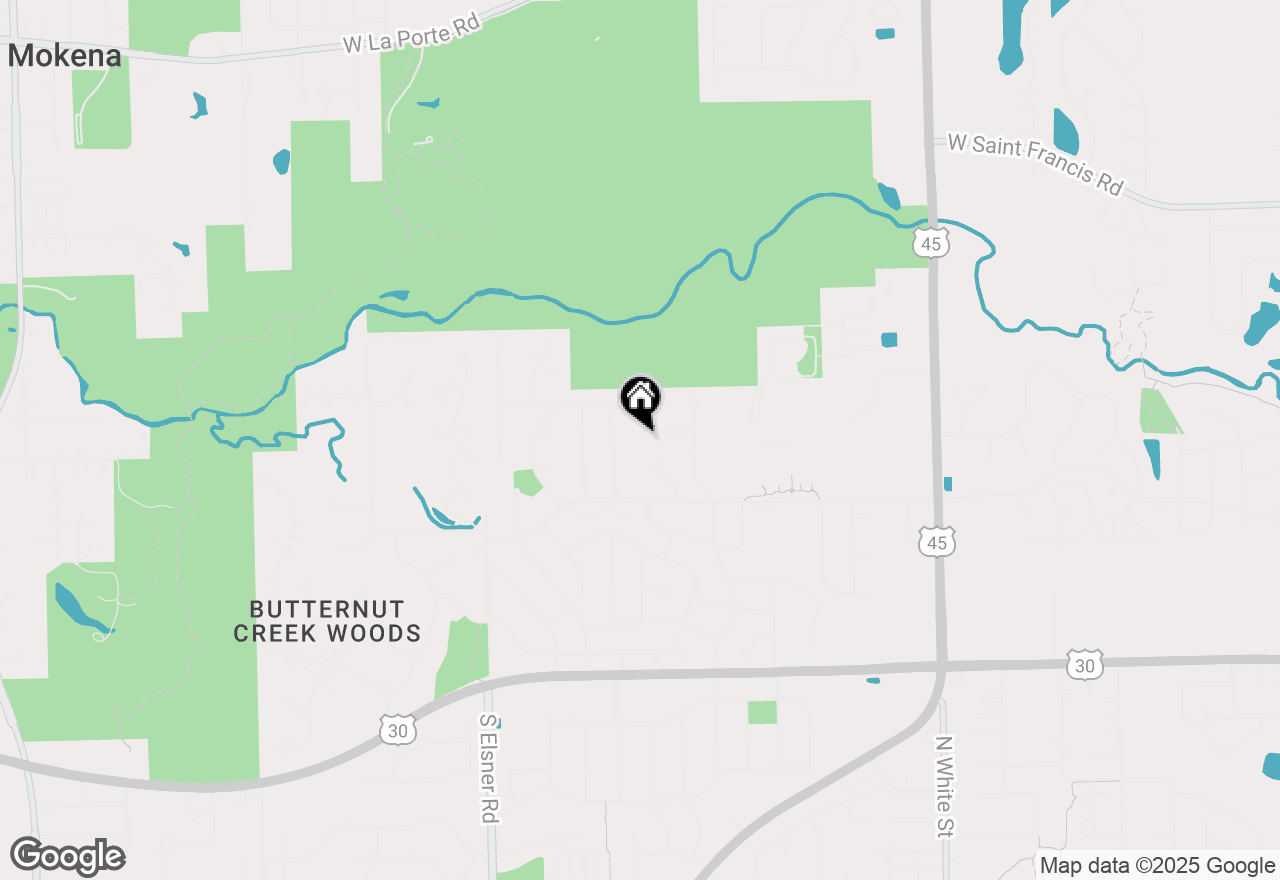 Map of 764 Leslie Lane, Frankfort, IL 60423