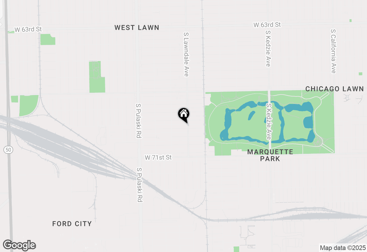 Map of 3715 W 69th Street, Chicago, IL 60629