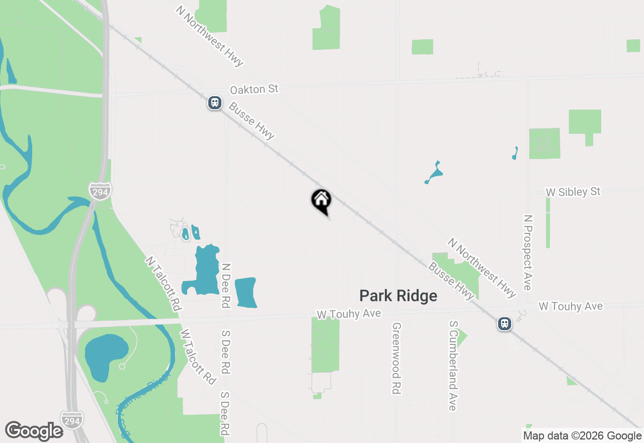 Map of 510 N Aldine Avenue, Park Ridge, IL 60068