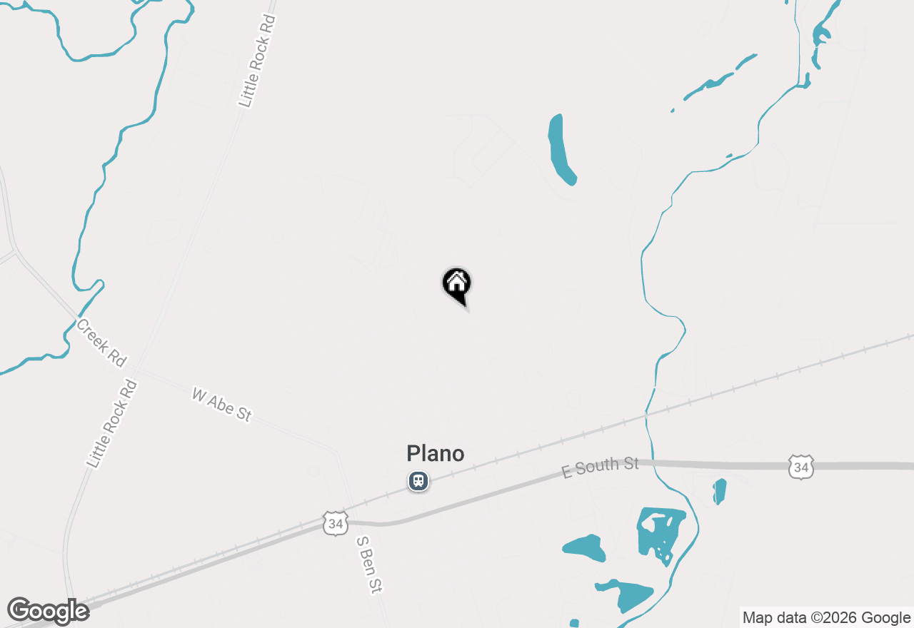 Map of 314 E Church Street, Plano, IL 60545