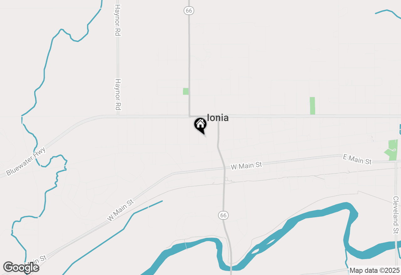 Map of 418 Taylor Court, Ionia, MI 48846