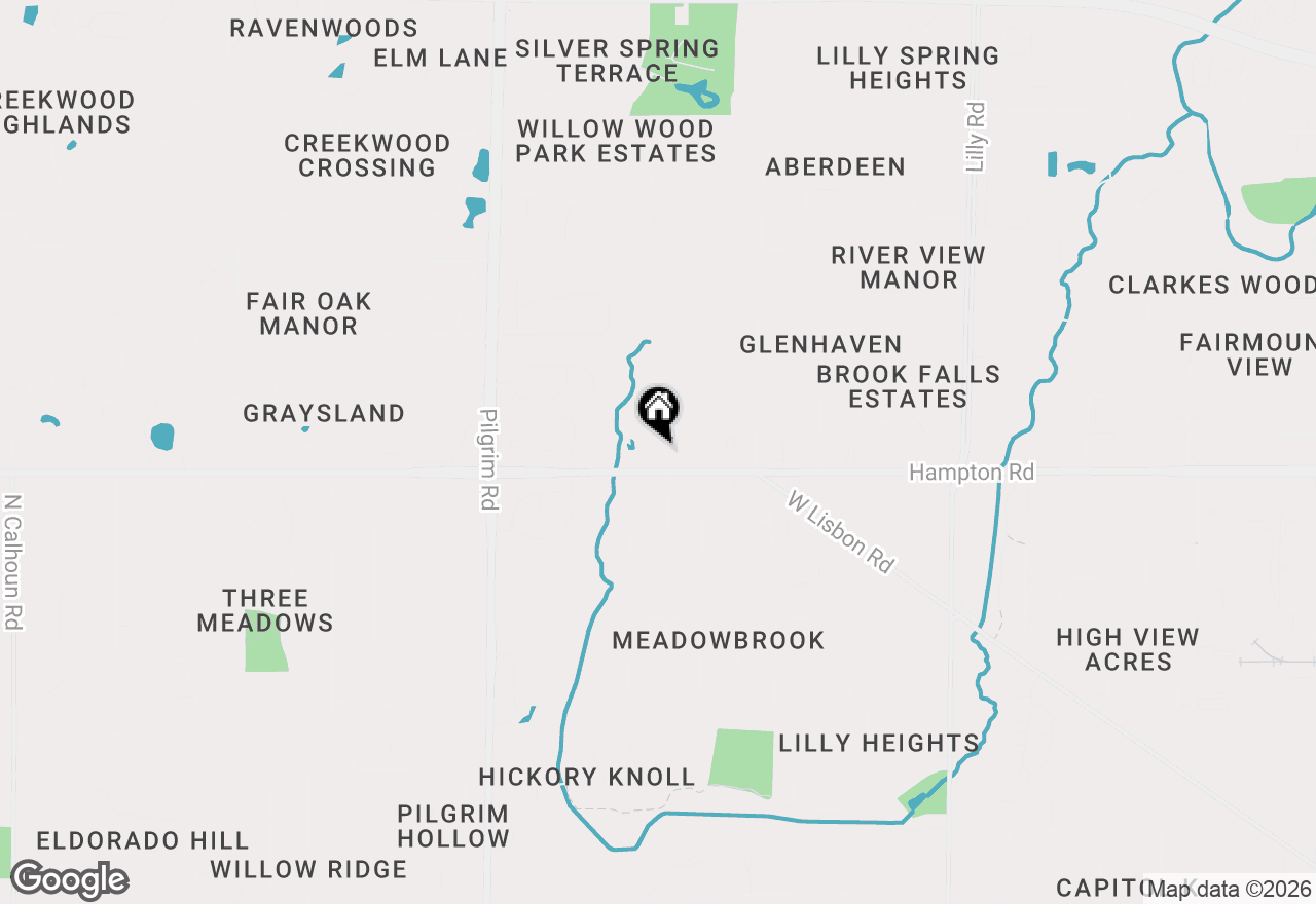 Map of N48W15032 W Lisbon Rd, Menomonee Falls, WI 53051