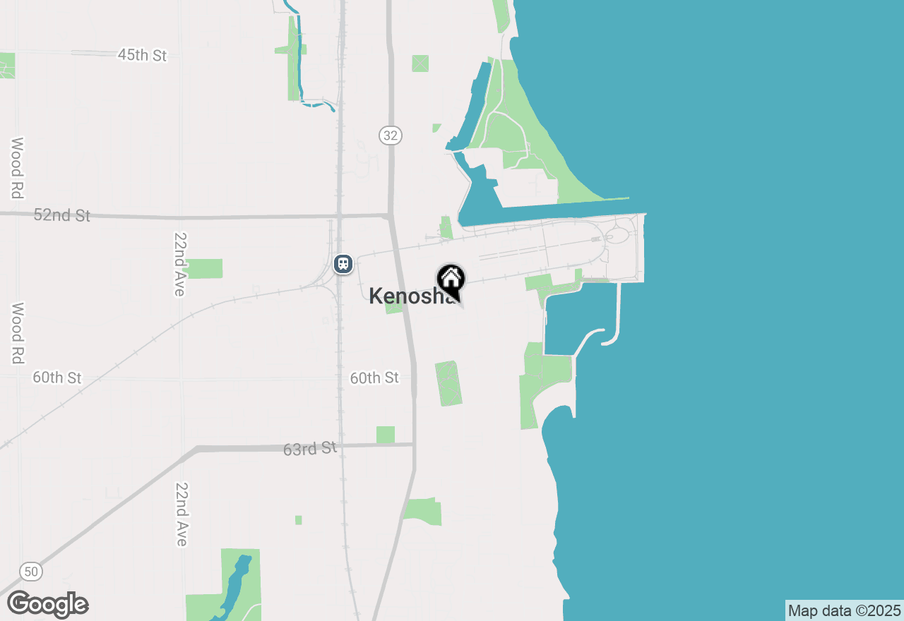 Map of 625 57th St, Kenosha, WI 53140