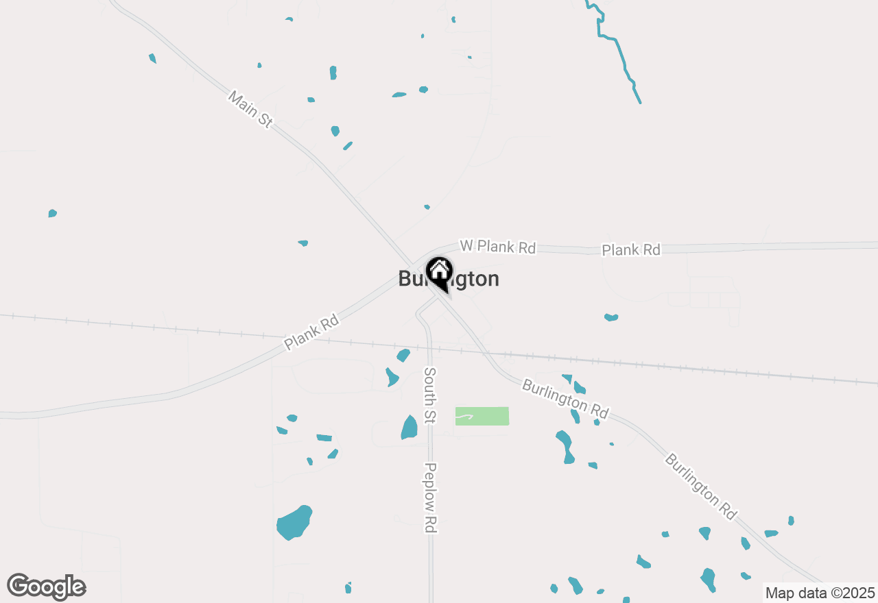 Map of 122 S Main Street, Burlington, IL 60109