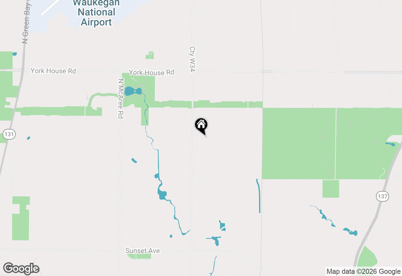 Map of 2809 N Elmwood Avenue, Waukegan, IL 60087