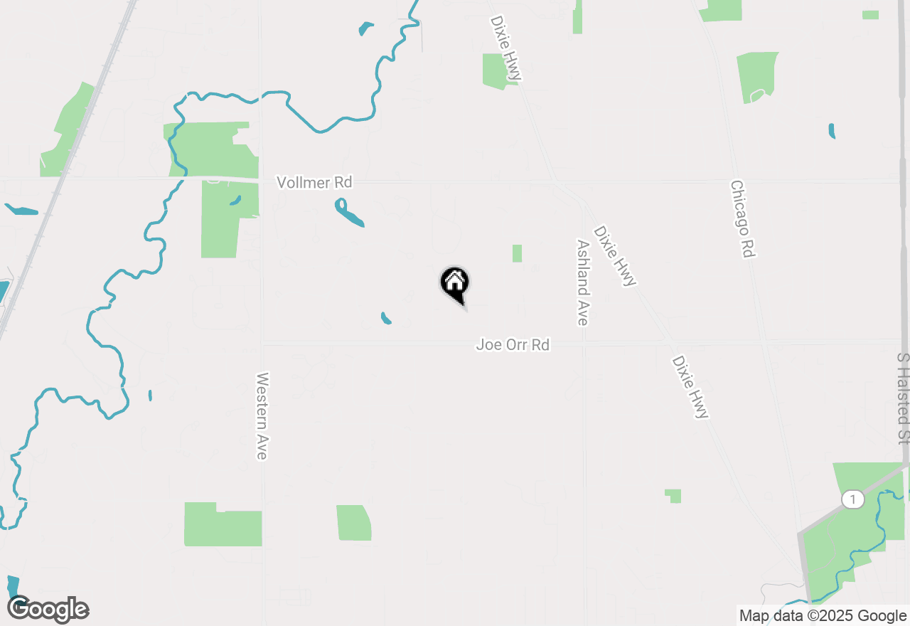 Map of 540 W Winchester Road, Chicago Heights, IL 60411