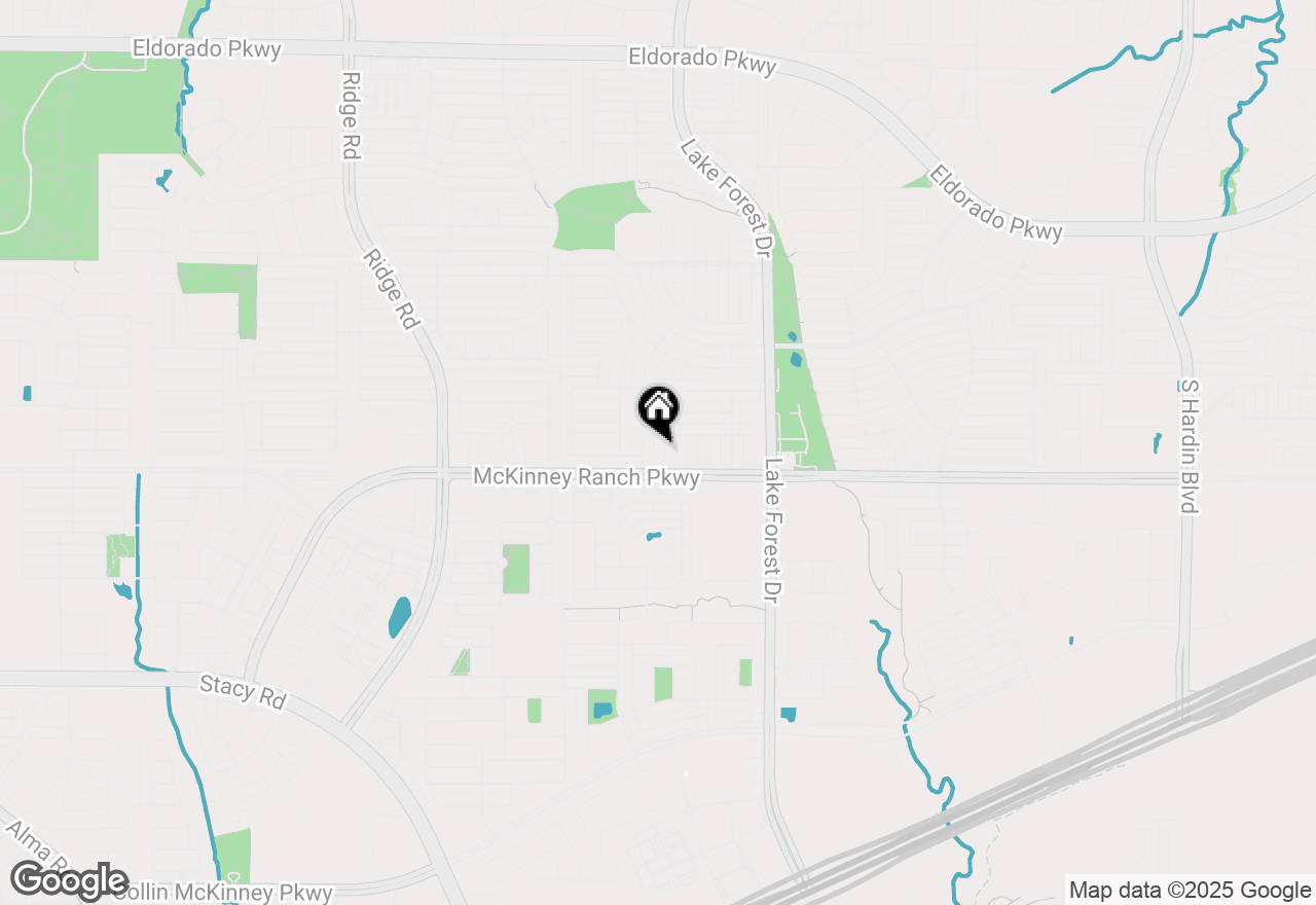 Map of 3912 Iris Court, Mckinney, TX 75070