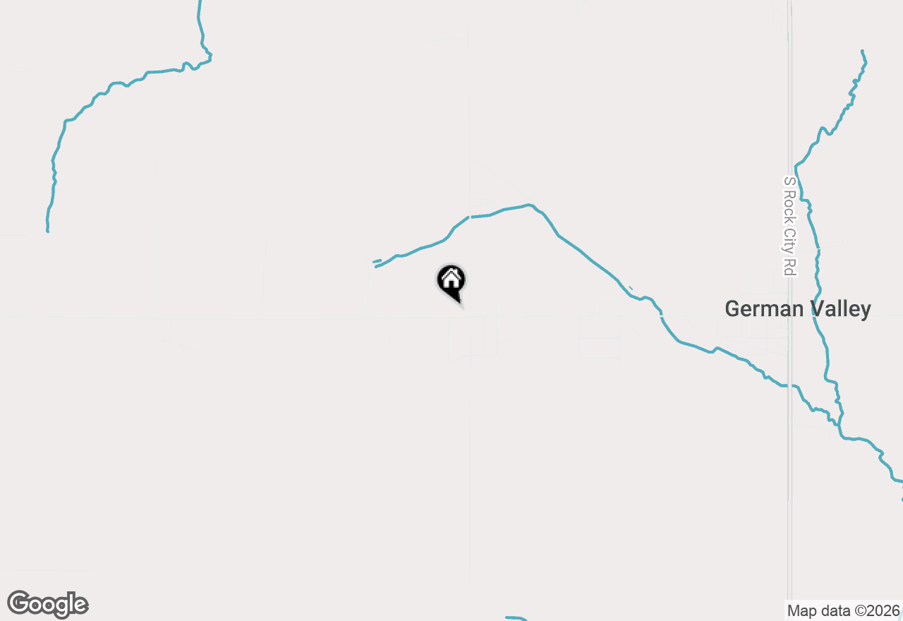 Map of 5940 E German Valley Road, German Valley, IL 61039