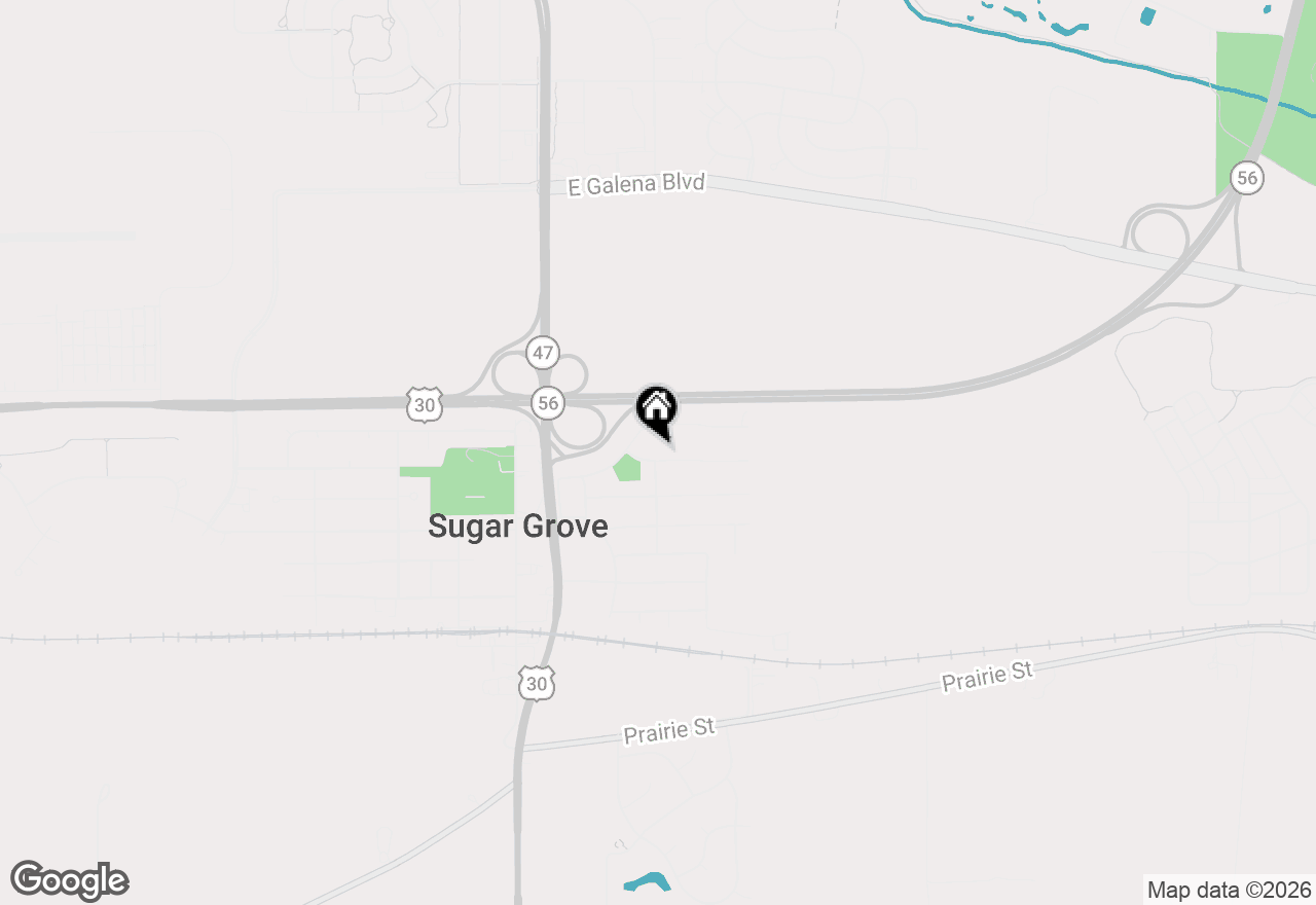 Map of (Address confidential), Sugar Grove, Illinois 60554