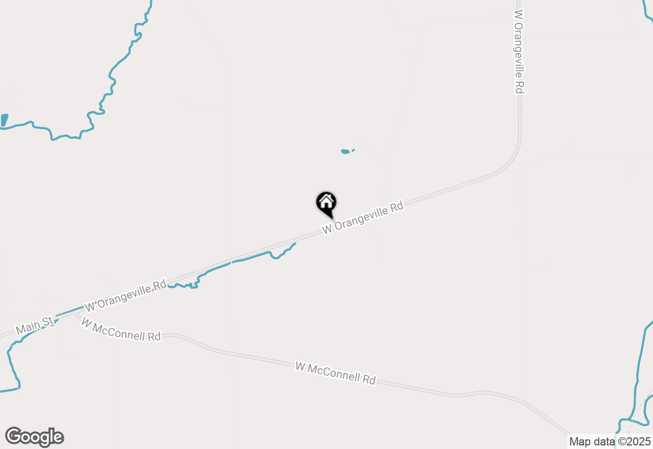 Map of 4544 W Orangeville Road, Orangeville, IL 61060