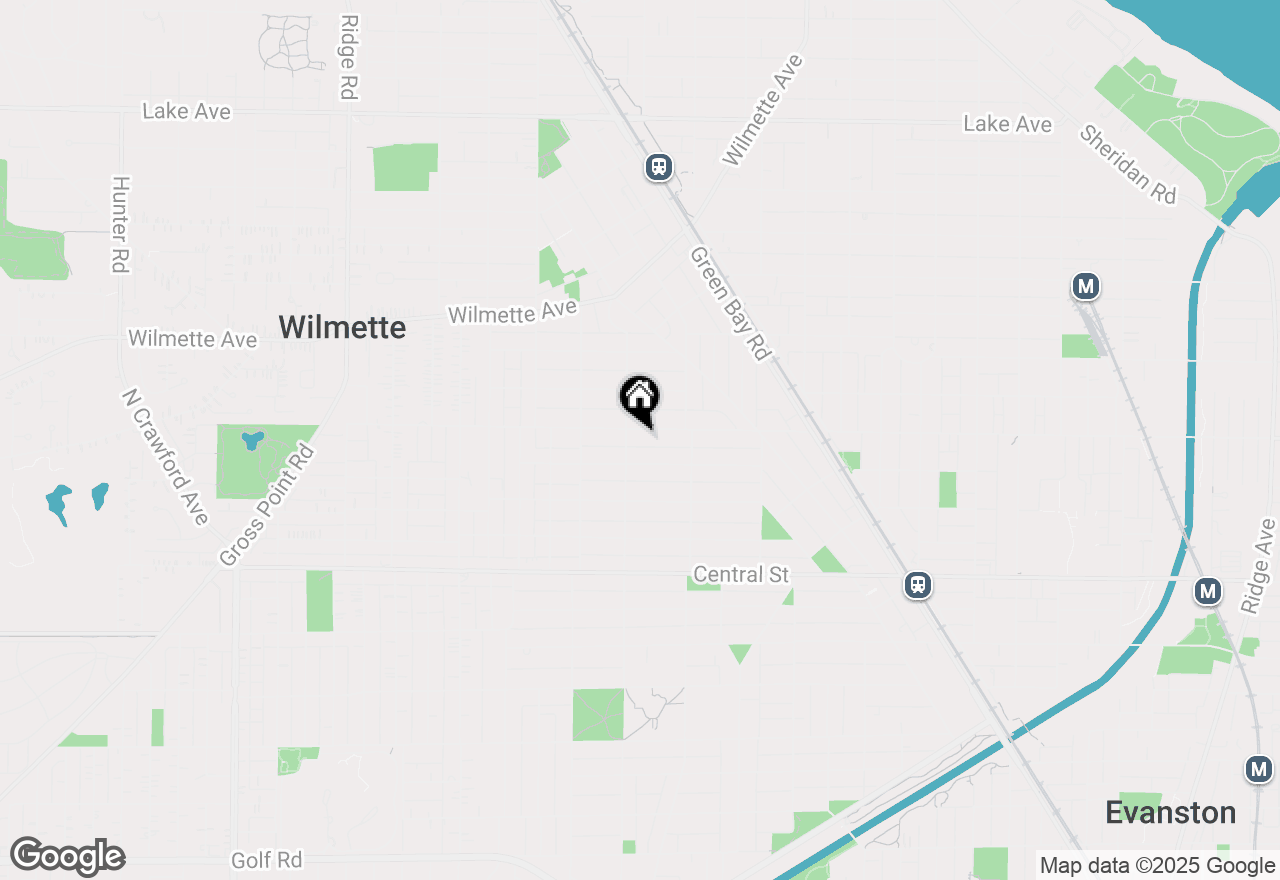 Map of 2618 Isabella Street, Evanston, IL 60201