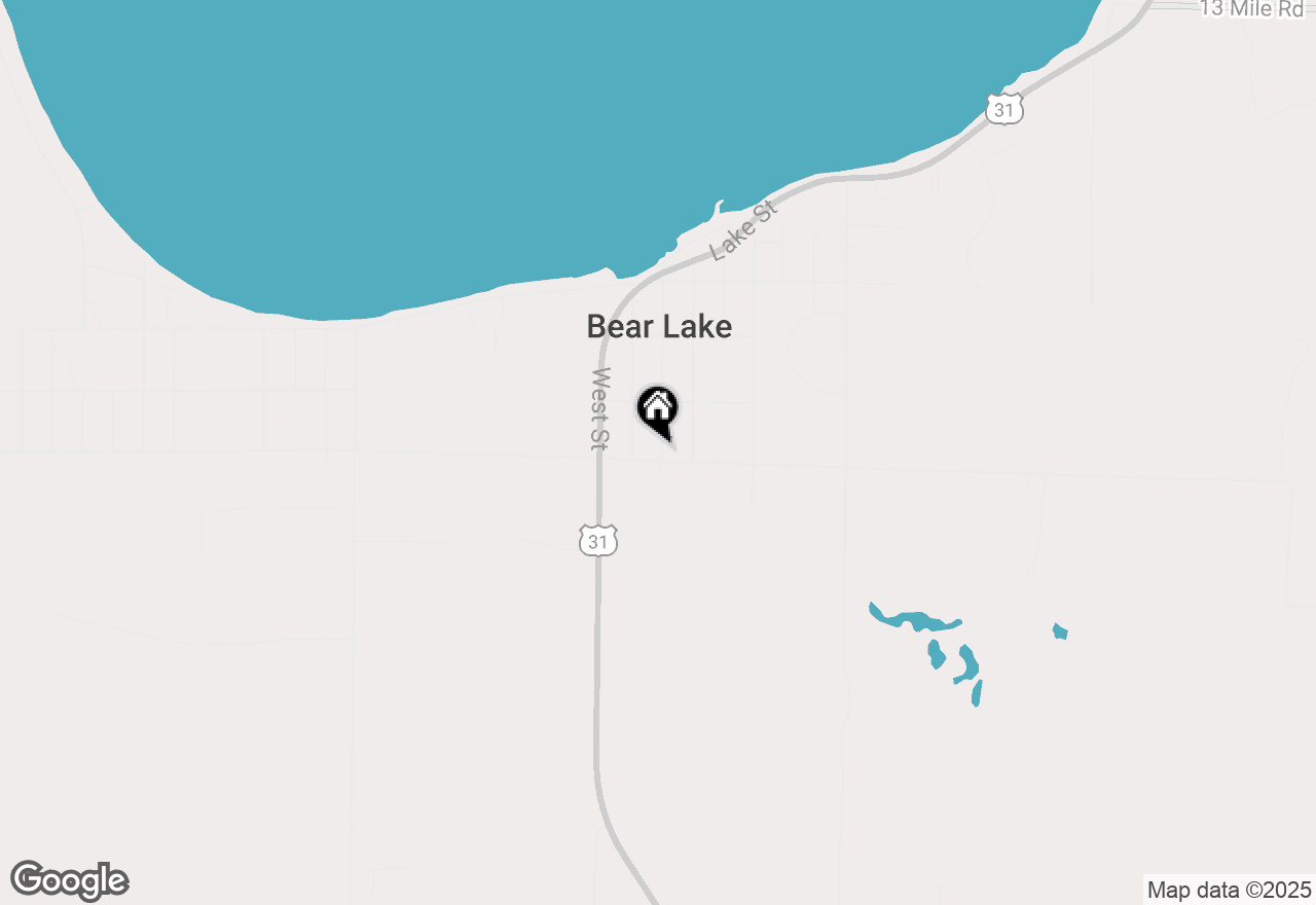 Map of 12020 Wise Street, Bear Lake, MI 49614