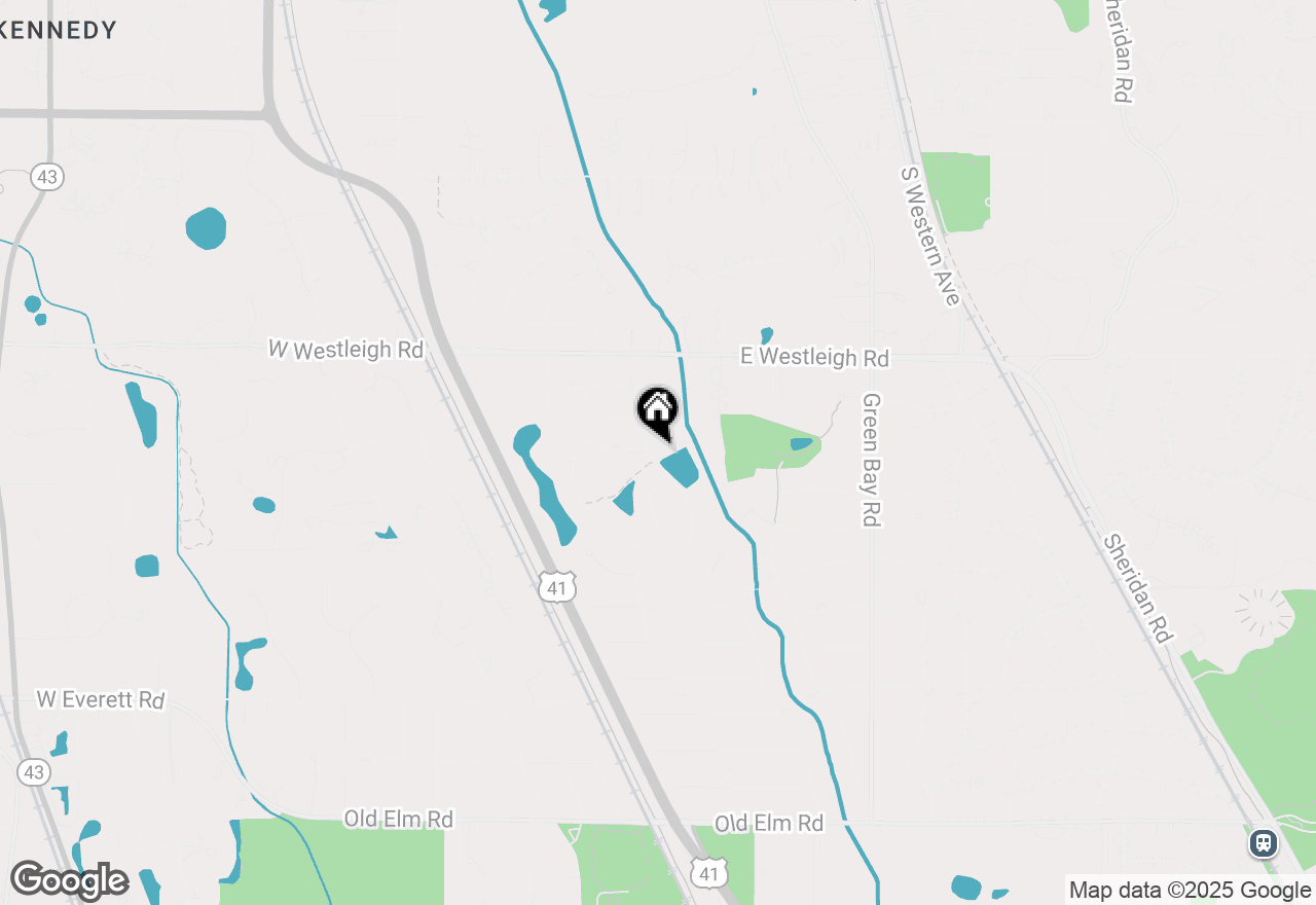 Map of 31 E Sandpiper Lane, Lake Forest, IL 60045