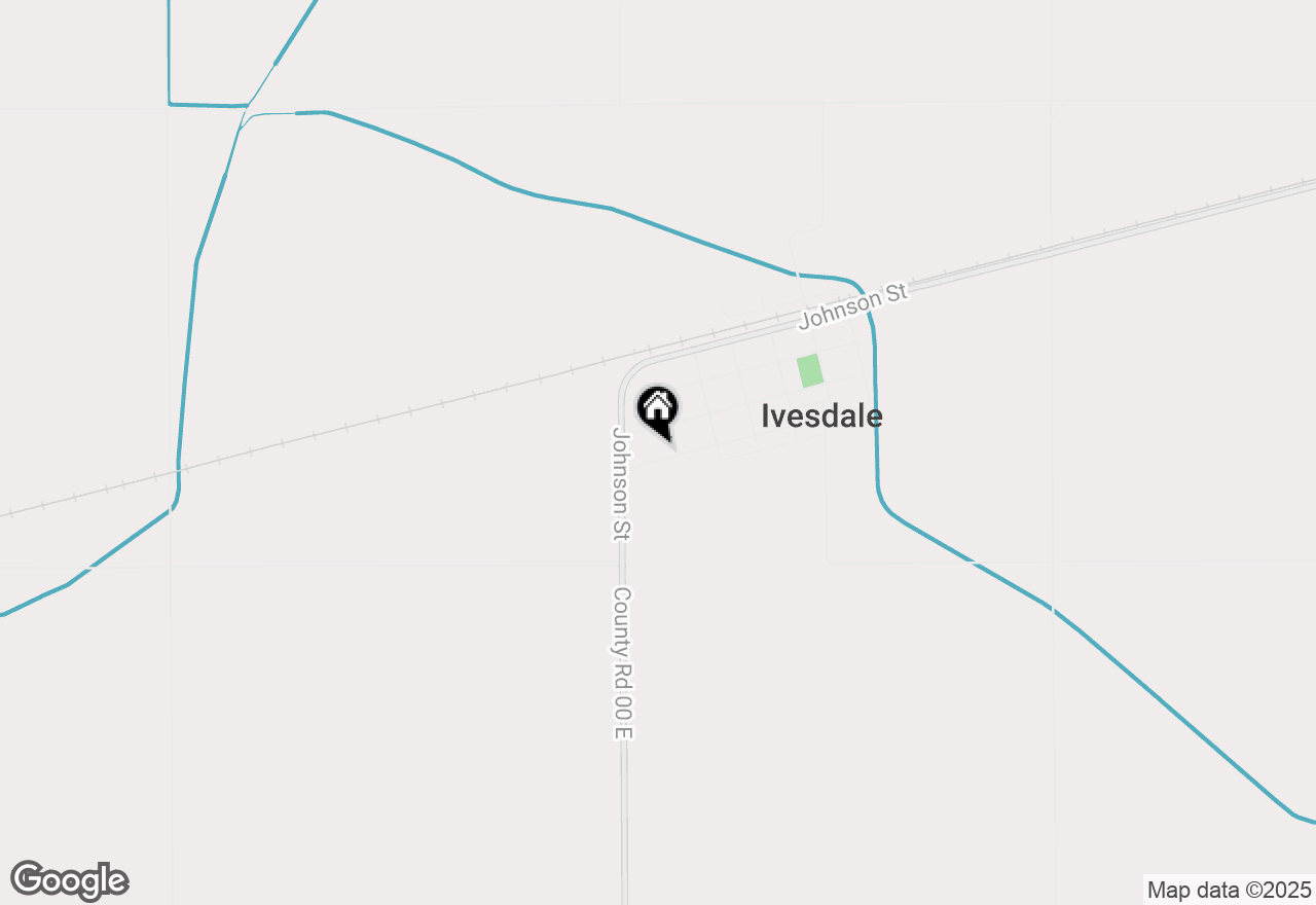 Map of 110 5th Street, Ivesdale, IL 61851