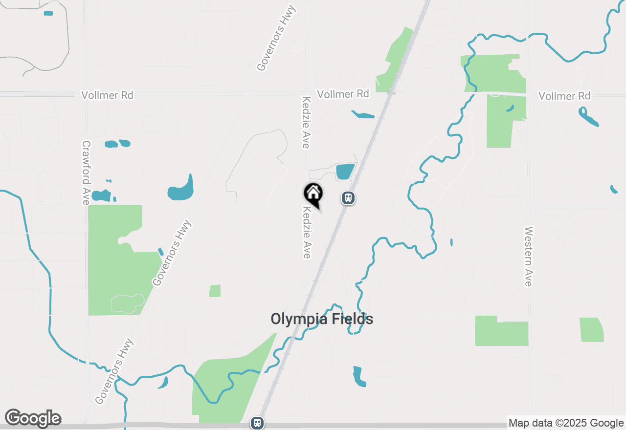 Map of 20313 Kedzie Avenue, Olympia Fields, IL 60461