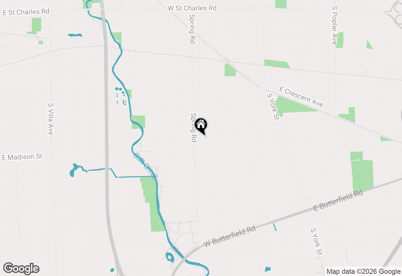 Map of 742 S Saylor Avenue, Elmhurst, IL 60126