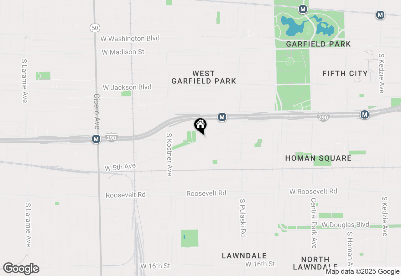 Map of 4212 W 5th Avenue, Chicago, IL 60624